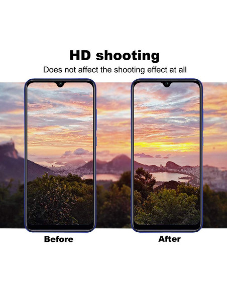 Xiaomi Redmi Note 8 Kamera Linsskydd Härdat Glas