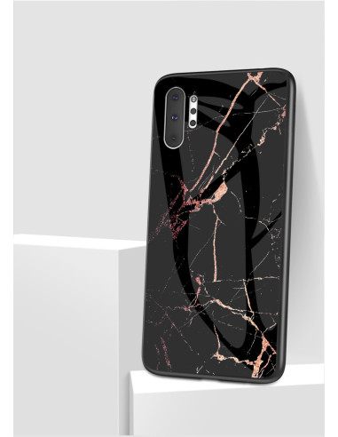 Samsung Note 10 Plus Marmorskal 9H Härdat Glas Baksida Glassback V2