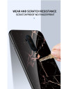 OnePlus 7T Pro Marmorskal 9H Härdat Glas Baksida Glassback V2