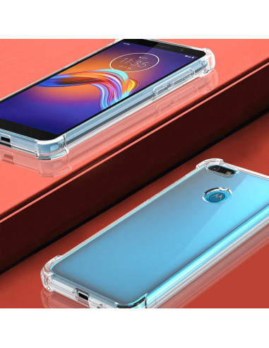 Motorola Moto E6 Play Stöttåligt Skal med Förstärkta Hörn