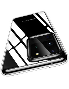 Samsung S20 Ultra Stöttåligt Genomskinligt Skal Simple