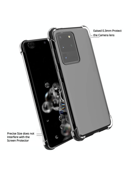 Samsung S20 Ultra Stöttåligt Skal med Förstärkta Hörn