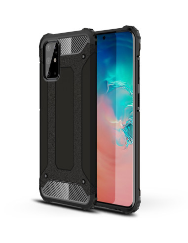 Samsung Galaxy S20 Plus SlimArmor skal i svart med stötabsorberande baksida och förstärkta hörn