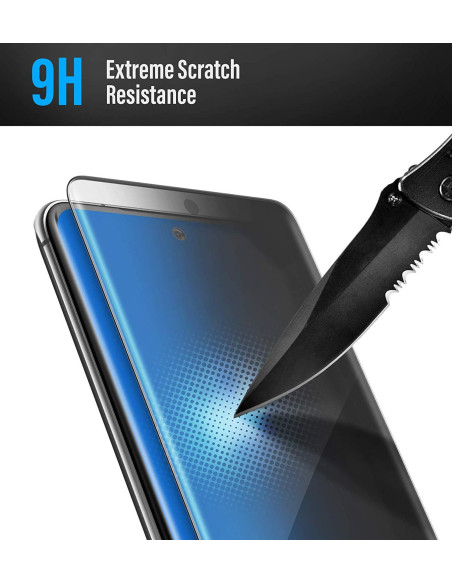 Samsung S20 Ultra Privacy FullFrame Härdat glas 0.26mm 3D 9H