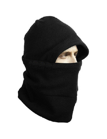 Balaklava Skidmask Svart Fleece