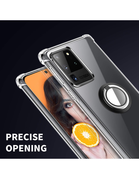 Samsung Galaxy S20 Ultra Stöttåligt Skal med Ringhållare Fresh