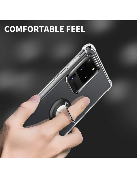 Samsung Galaxy S20 Ultra Stöttåligt Skal med Ringhållare Fresh
