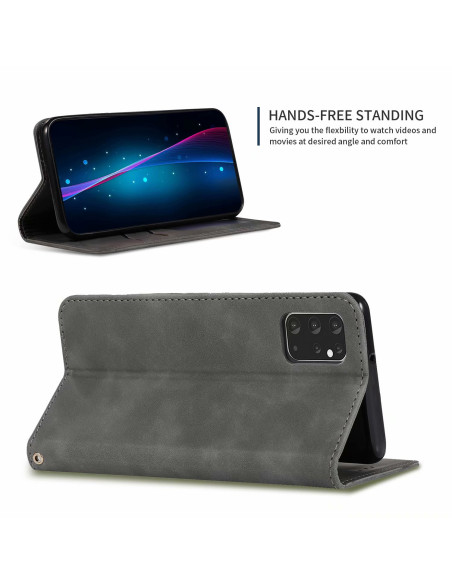 Samsung Galaxy S20 Plus Exklusiv Flipfodral Kortfack Mocka®