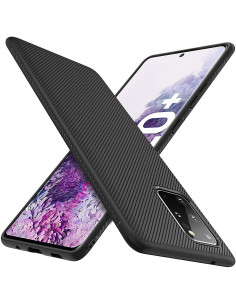 Samsung Galaxy S20 Plus Stilrent Stöttåligt Skal FullCarbon® V3