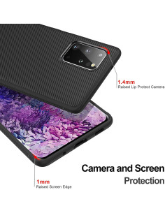 Samsung Galaxy S20 Plus Stilrent Stöttåligt Skal FullCarbon® V3 2