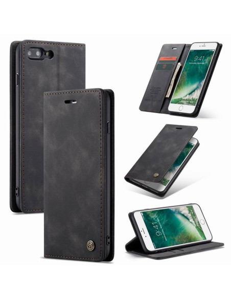 iPhone 7 Plus Elegant Flipfodral CaseMe 3-FACK