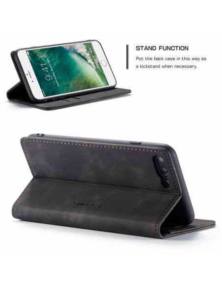 iPhone 8 Plus Elegant Flipfodral CaseMe 3-FACK