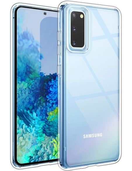 Samsung S20 Stötdämpande Skal med Repfri Plexiglas