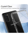 Samsung S20 Stötdämpande Skal med Repfri Plexiglas