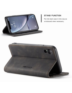 iPhone XR Elegant Flipfodral CaseMe 3-FACK 2