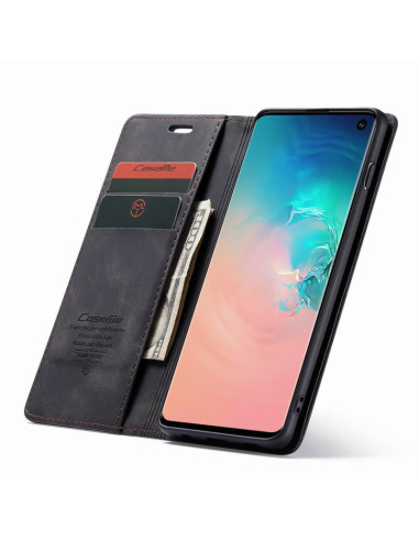 Samsung S10 Exklusivt & Elegant Flipfodral CaseMe® 3-FACK