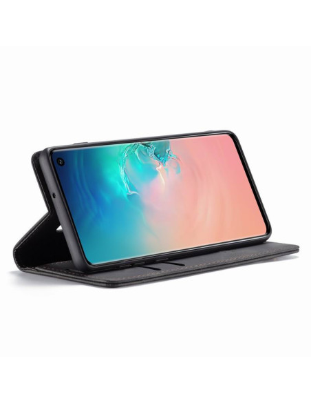 Samsung S10 Exklusivt & Elegant Flipfodral CaseMe® 3-FACK