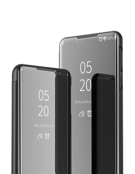 OnePlus 8 Pro Smart Flipfodral Clear View Standing V2 Rocket