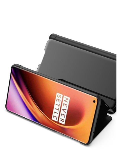 OnePlus 8 Pro Smart Flipfodral Clear View Standing V2 Rocket