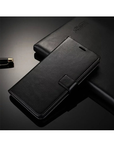 OnePlus 8 Pro Plånboksfodral PU-Läder 4-FACK Svart