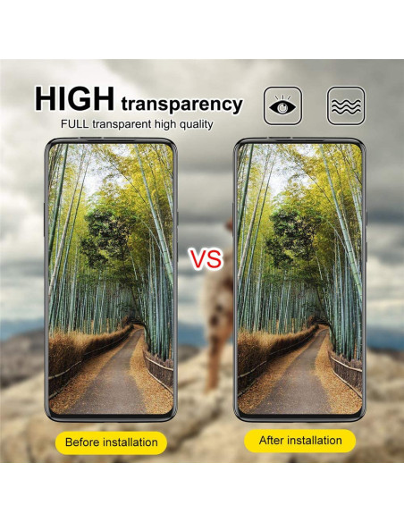 2-PACK OnePlus 7T Pro Kamera Flexibelt Glas 0.26mm 2.5D 9H