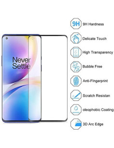 OnePlus 8 Härdat Glas 3D 0.26mm 9H Fullframe