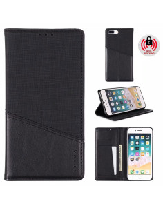 iPhone 7 Plus Elegant Fodral i PU-Läder med RFID Block