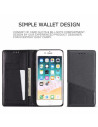 iPhone 7 Plus Elegant Fodral i PU-Läder med RFID Block