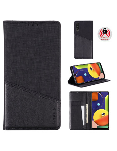 Samsung A70 Elegant Fodral i PU-Läder med RFID Block