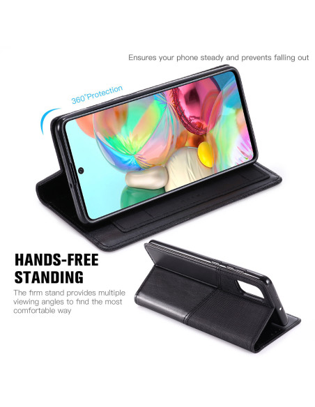 Samsung A71 Elegant Fodral i PU-Läder med RFID Block