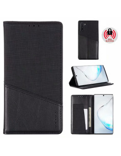 Samsung Note 10 Elegant Fodral i PU-Läder med RFID Block