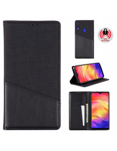 Xiaomi Redmi Note 7 Elegant Fodral i PU-Läder med RFID Block