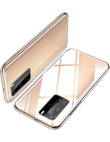 Transparent TPU-skal för Huawei P40 Pro med elegant design och skydd mot stötar