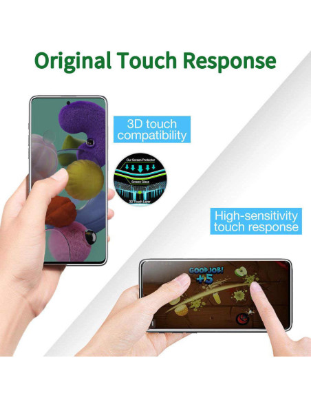 Samsung A41 Privacy Härdat glas 0.26mm 2.5D 9H