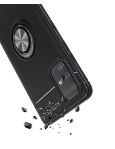 Samsung A41 Praktisk Stöttåligt Skal med Ringhållare V3 2