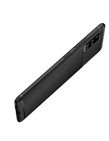 Samsung A41 Stöttåligt Slimmat Skal FullCarbon V4