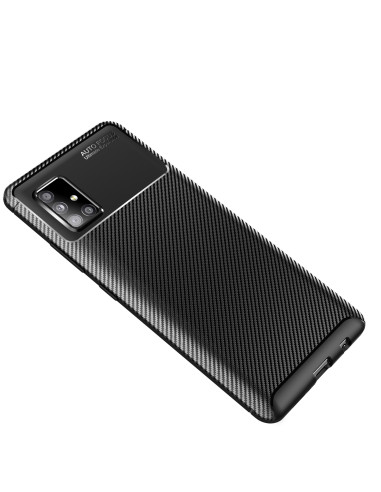 Samsung A41 Stöttåligt Slimmat Skal FullCarbon V4