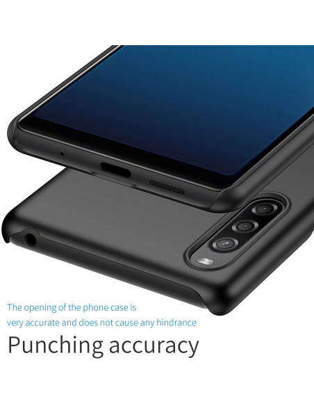Xperia L4 Ultratunt Mattsvart Skal Basic V2