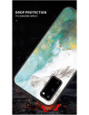 Samsung S20 Marmorskal 9H Härdat Glas Baksida Glassback V2