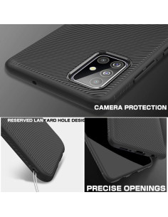 Samsung Galaxy A41 Stilrent Stöttåligt Skal FullCarbon® V3 2