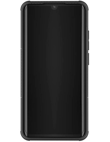 Framifrån vy av stöttåligt skal för Xiaomi Mi 10 med utfällbart ställ