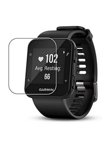 Garmin Forerunner 30 med härdat glas monterat på skärmen, visar aktivitetsmätning