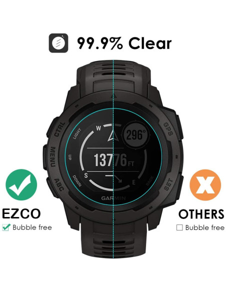 Garmin Instinct Härdat Glas 0.2mm 9H 2.5D