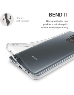 Redmi Note 9S &amp; 9 Pro Stötdämpande Mjukt Skal Simple 2