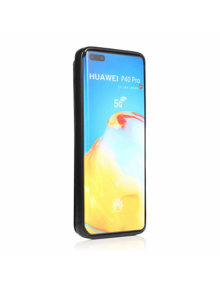 Huawei P40 Pro Stöttåligt Skal Korthållare 4-FACK Flippr