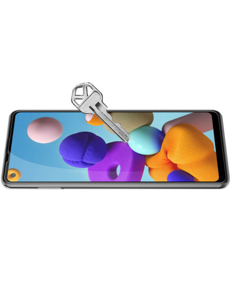 2-PACK Samsung A21s Härdat Glas 0.26mm 2.5D 9H Fullframe