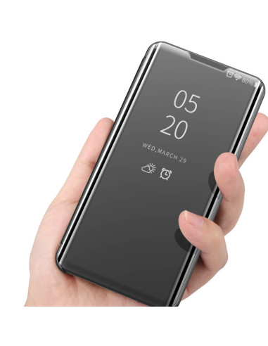 Samsung A21s Smart Flipfodral Clear View Standing V2 Rocket