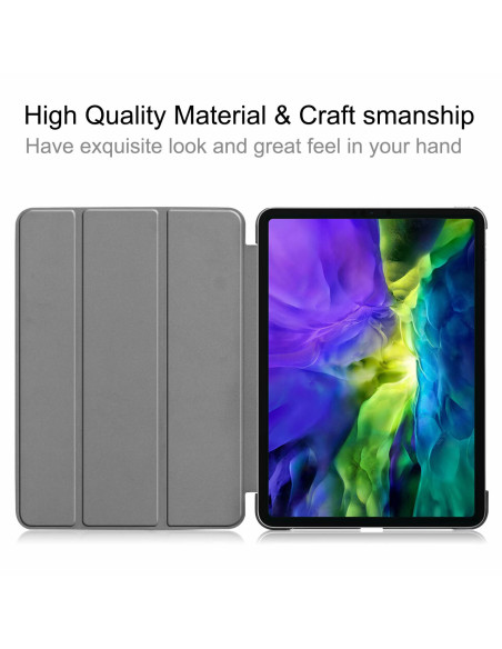iPad Pro 12.9" 2020 Stilrent Trifold Fodral V2