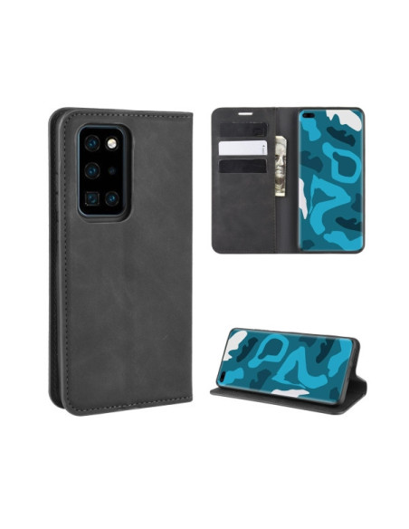 Huawei P40 Pro Flipfodral Kortfack Mocka