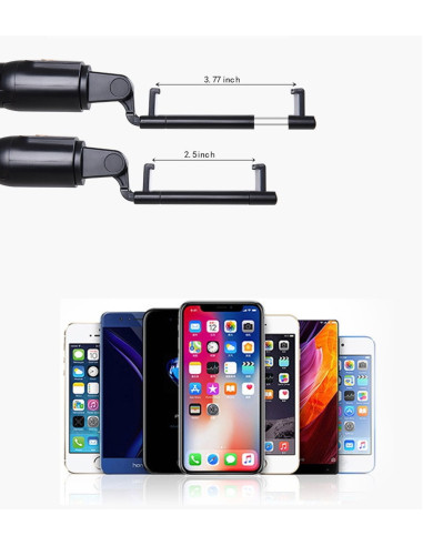 Selfiestick Bluetooth med Tripod